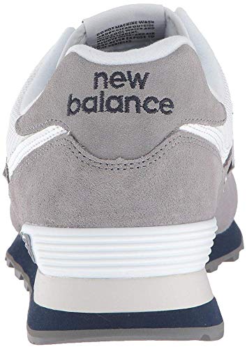 New Balance 574 Core Plus, Zapatillas para Hombre, Gris (Gunmetal/Navy ESD), 40 EU (Talla Fabricante: 6.5 UK)
