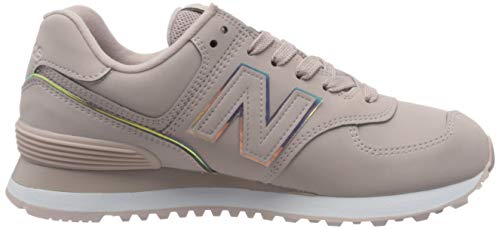 New Balance 574 WL574CLH Medium, Zapatillas Mujer, Pink (Space Pink CLH), 44 EU