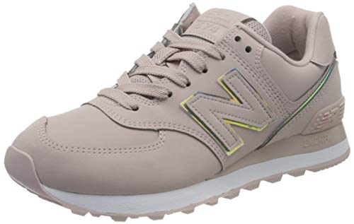 New Balance 574 WL574CLH Medium, Zapatillas Mujer, Pink (Space Pink CLH), 44 EU