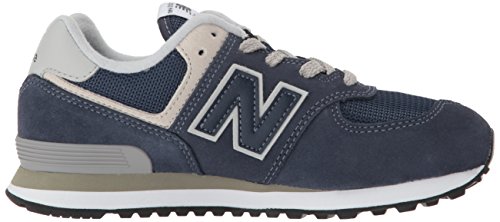 New Balance 574v2 Core Lace, Modelo PC574GV, Zapatillas para Niños, Azul (Navy/Grey GV), 30.5 EU