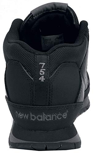 New Balance 754, Zapatillas de Estar por casa Hombre, Negro (Black Llk), 43 EU