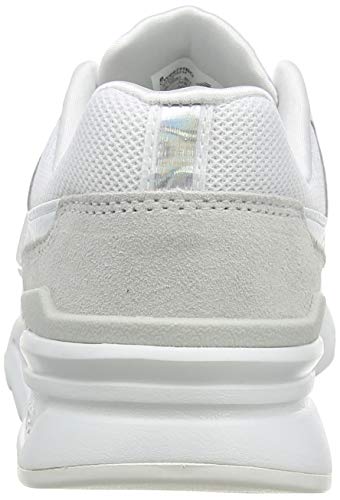 New Balance 997H', Zapatillas Mujer, Blanco, 41.5 EU