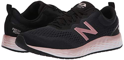 New Balance Fresh Foam Arishi V3 - Zapatillas de running para mujer, negro (Negro/Melocotón Soda Metálico), 37 EU