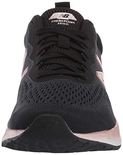 New Balance Fresh Foam Arishi V3 - Zapatillas de running para mujer, negro (Negro/Melocotón Soda Metálico), 37 EU