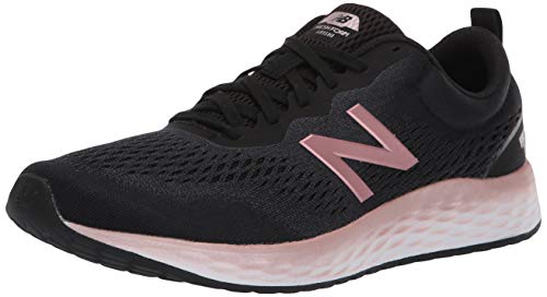 New Balance Fresh Foam Arishi V3 - Zapatillas de running para mujer, negro (Negro/Melocotón Soda Metálico), 37 EU
