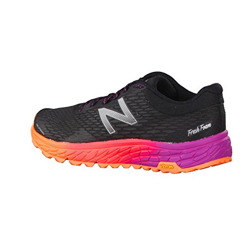 New Balance Freshfoam Hierro V2 Trail, Zapatillas de Running para Asfalto Mujer, Negro (Schwarz/Orange Schwarz/Orange), 40.5 EU