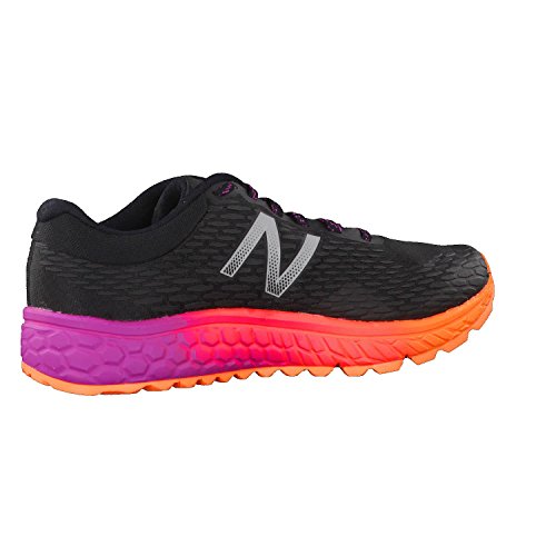 New Balance Freshfoam Hierro V2 Trail, Zapatillas de Running para Asfalto Mujer, Negro (Schwarz/Orange Schwarz/Orange), 40.5 EU