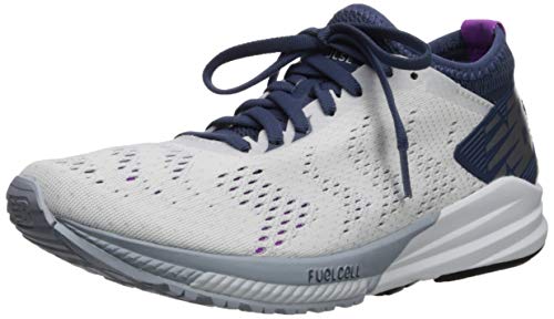 New Balance Fuel Cell Impulse, Zapatillas de Running Mujer, Blanco (White/Voltage Violet/Light Cyclone WP), 37 EU