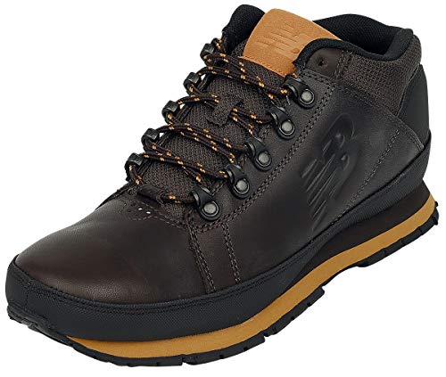 New Balance H754LFN, Botas de Invierno Hombre, Marron Y Amarillo, 43 EU