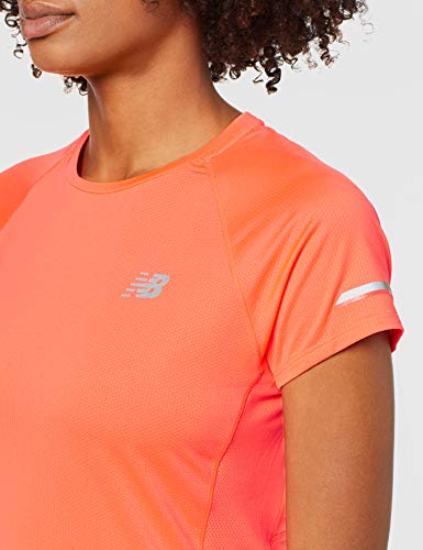 New Balance MC NB Ice 2E Camiseta Polo, Mujer, Dragonfly, S
