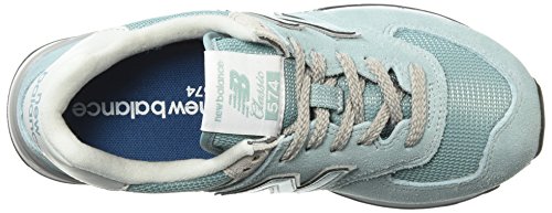 New Balance Men's 574S Sport Sneaker,storm blue/white,15 D US