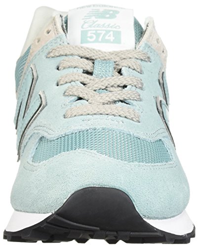 New Balance Men's 574S Sport Sneaker,storm blue/white,15 D US