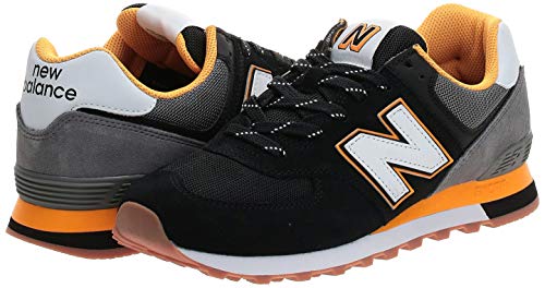 New Balance ML574SKA, Sneaker Hombre, Negro, 44 EU