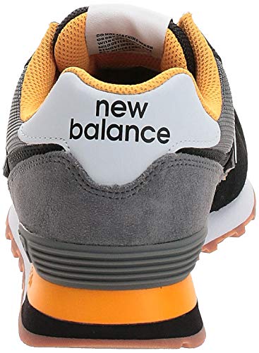 New Balance ML574SKA, Sneaker Hombre, Negro, 44 EU