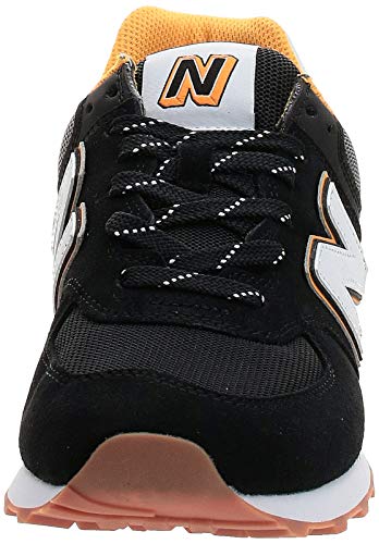 New Balance ML574SKA, Sneaker Hombre, Negro, 44 EU