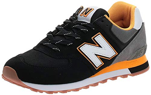 New Balance ML574SKA, Sneaker Hombre, Negro, 44 EU