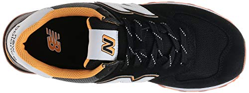 New Balance ML574SKA, Sneaker Hombre, Negro, 44 EU