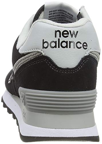 New Balance Mujer 574v2 Core, Zapatillas Negro (Black), 36.5 EU