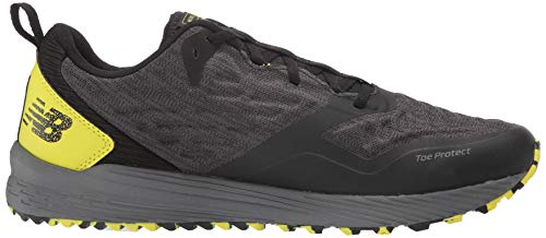 New Balance Trail Nitrel, Zapatillas de Running para Asfalto Hombre, Negro (Black/Yellow Black/Yellow), 44 EU