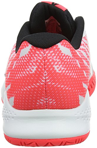 New Balance WCH696V3, Zapatillas de Tenis para Mujer, Multicolor (Blanco / Rojo / Negro), 37.5 EU