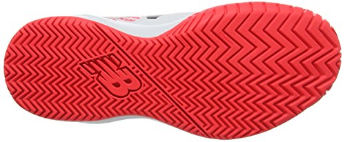 New Balance WCH696V3, Zapatillas de Tenis para Mujer, Multicolor (Blanco / Rojo / Negro), 37.5 EU