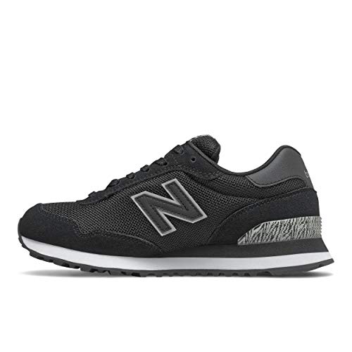 New Balance WL515CSD_36,5, Zapatillas Mujer, Black, 36.5 EU