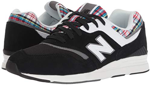 New Balance Wl697tra, Zapatillas de Running Mujer, Negro (Black/Castlerock Tra), 37 EU