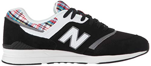 New Balance Wl697tra, Zapatillas de Running Mujer, Negro (Black/Castlerock Tra), 37 EU