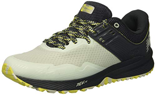 New Balance Women's Nitrel V2 FuelCore Trail Running Shoe, Ocean air/Thunder/Limeade, 11 B US