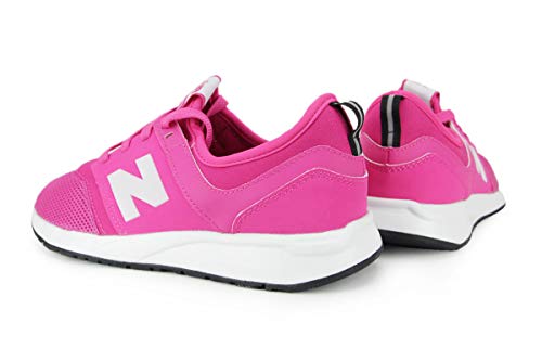 NEW BALANCE - Zapatilla deportiva 274 Grand School de cordones fucsia, de tejido sintético y microfibra, Niña, Chica, Mujer-40