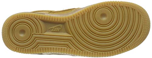 Nike Air Force 1 High Lv8 (GS), Zapatillas de Deporte para Niños, Multicolor (Wheat/Wheat/Gum Light Brown 701), 35.5 EU