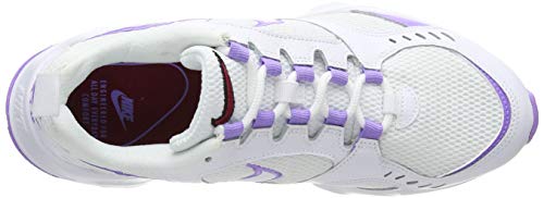 Nike Air Heights, Zapatillas de Trail Running para Mujer, Blanco (White/White/Noble Red 100), 40 EU