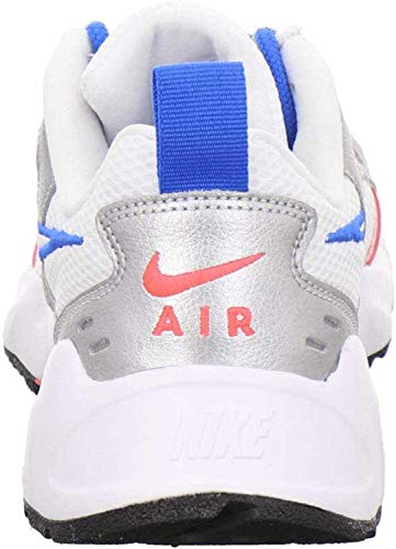 Nike Air Heights, Zapatillas de Trail Running para Mujer, Multicolor (White/Photo Blue/Metallic Silver 101), 36 EU