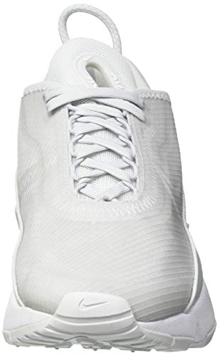 Nike Air MAX 2090, Zapatillas para Correr Mujer, Photon Dust White Metallic Silver, 38.5 EU