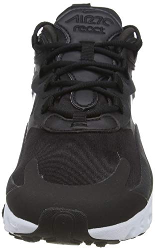 Nike Air MAX 270 React Women's Shoe, Zapatillas para Correr Mujer, Black/Black-White, 38 EU