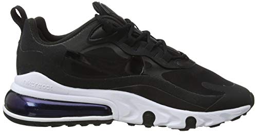 Nike Air MAX 270 React Women's Shoe, Zapatillas para Correr Mujer, Black/Black-White, 38 EU