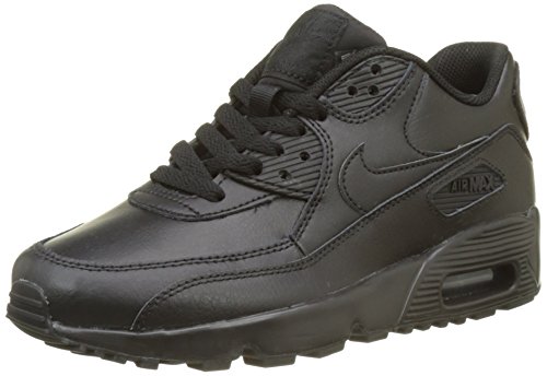Nike Air MAX 90 LTR (GS), Zapatillas Hombre, Negro (Black/Black 001), 36.5 EU