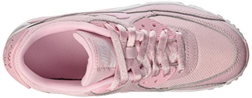 Nike Air MAX 90 Mesh Se GG, Zapatillas de Gimnasia para Niños, Rosa (Prism Pink/Prism Pink/White), 36 EU
