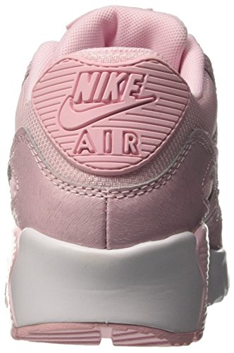 Nike Air MAX 90 Mesh Se GG, Zapatillas de Gimnasia para Niños, Rosa (Prism Pink/Prism Pink/White), 36 EU
