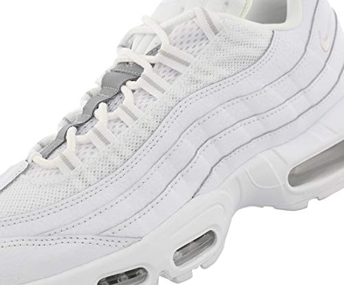 Nike Air MAX 95 Essential, Zapatillas de Running Unisex Adulto, Blanco (White/White/Pure Platinum/Reflect Silver/Black 100), 40.5 EU