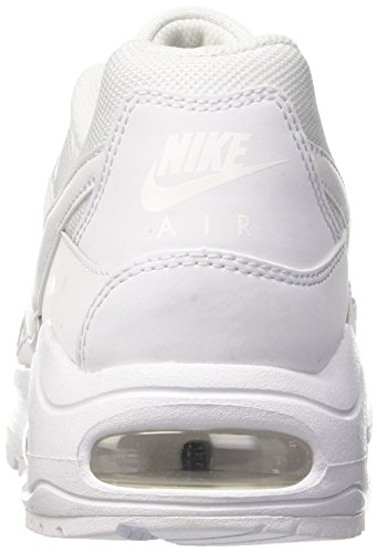 Nike Air Max Command Flex, Zapatillas para Niños, Blanco (White / White / White), 40 EU