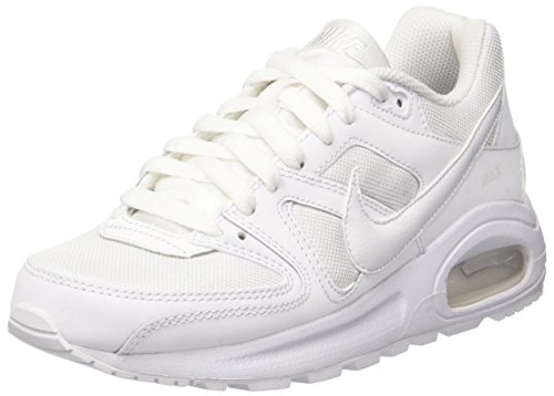 Nike Air Max Command Flex, Zapatillas para Niños, Blanco (White / White / White), 40 EU