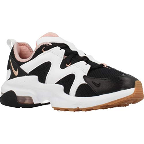 Nike Air MAX Graviton, Zapatillas de Atletismo Mujer, Multicolor (Black/Mtlc Red Bronze/Coral Stardust 004), 37.5 EU