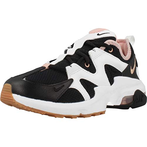 Nike Air MAX Graviton, Zapatillas de Atletismo Mujer, Multicolor (Black/Mtlc Red Bronze/Coral Stardust 004), 37.5 EU