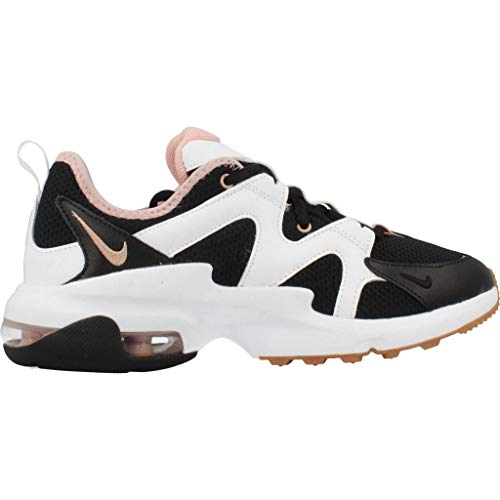 Nike Air MAX Graviton, Zapatillas de Atletismo Mujer, Multicolor (Black/Mtlc Red Bronze/Coral Stardust 004), 37.5 EU