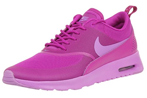 Nike Air Max Thea - zapatillas de running de piel mujer, Fuchsia Flash/Fuchsia Glow, 37.5