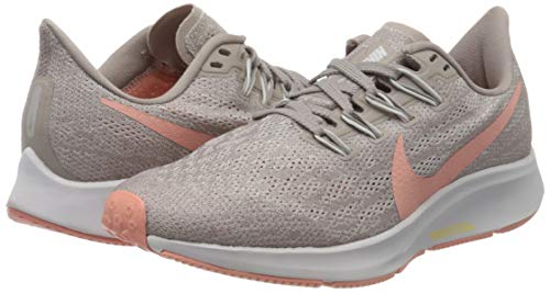 Nike Air Zoom Pegasus 36, Mujer, Rosa (Pumice/Pink Quartz/Vapste Grey/Celestial Gold 200), 40.5 EU