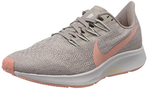 Nike Air Zoom Pegasus 36, Mujer, Rosa (Pumice/Pink Quartz/Vapste Grey/Celestial Gold 200), 40.5 EU