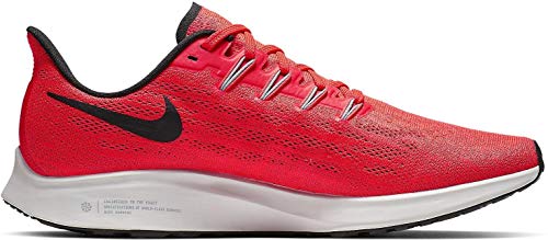 Nike Air Zoom Pegasus 36, Zapatillas de Atletismo Hombre, Multicolor (Bright Crimson/Black/Vast Grey 600), 42 EU
