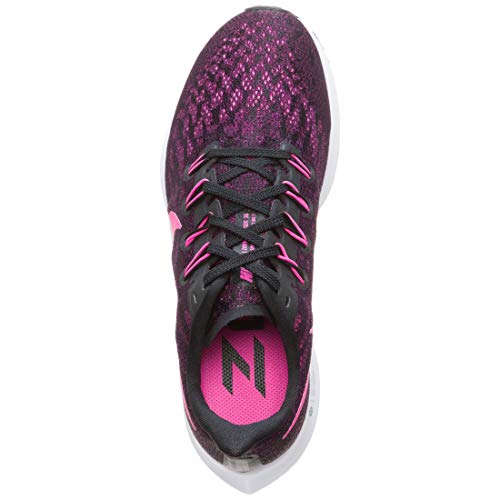 Nike Air Zoom Pegasus 36, Zapatillas de Running Mujer, Negro (Black/Pink Blast-True Berry-WH 009), 42 EU